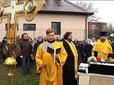 Строительство храма в Болдерае.