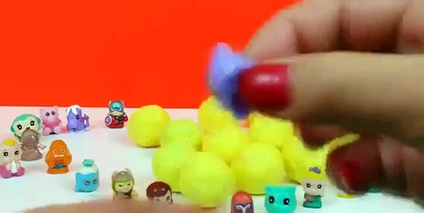 30 Mini Play Doh Surprise Balls Marvel Puppies Ponies Animals Friends Babies