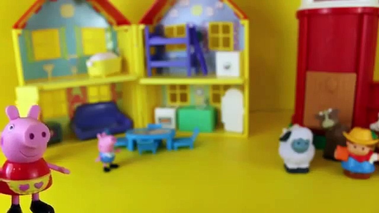 Peppa Pig and George Pig Creating Play Doh George with Play Doh Peppa Pig DIY by ToysReviewToys