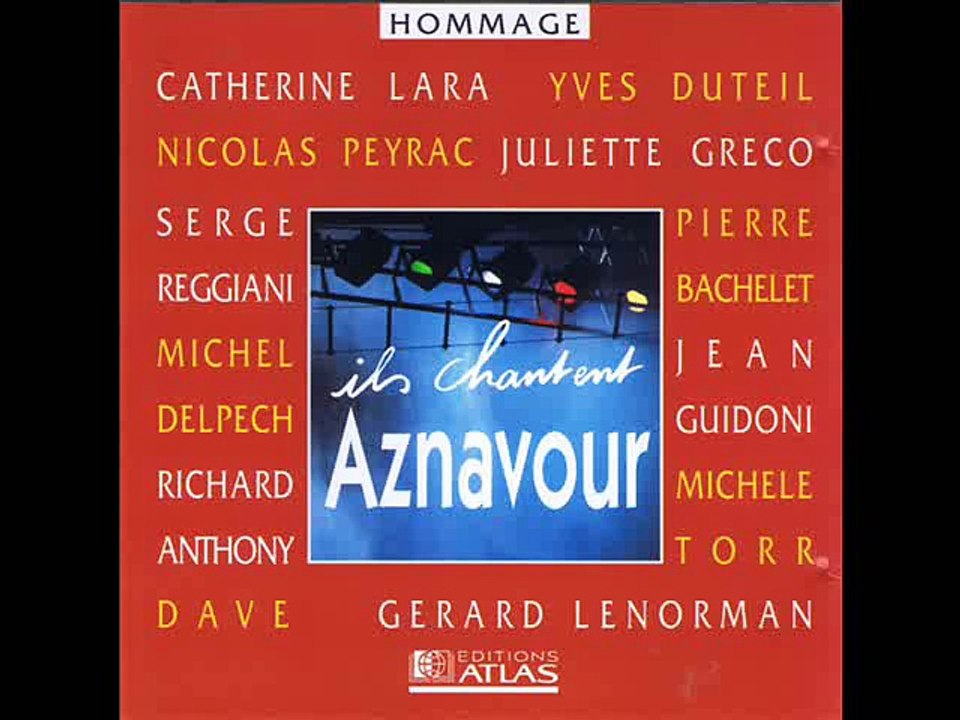 DAVE chante "For me Formidable" de charles AZNAVOUR