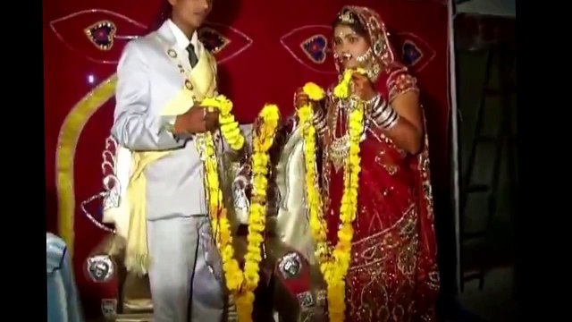 Indian funny wedding | bride got scared | screaming indian bride