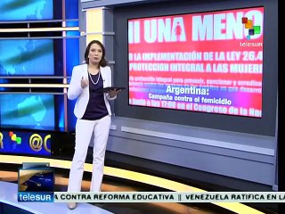 #NiUnaMenos, consigna en redes sociales contra los femicidios