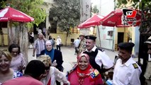 نادية لطفي بعد الإدلاء بصوتها في الانتخابات: أهم حاجة ثقة المواطن بالحاكم