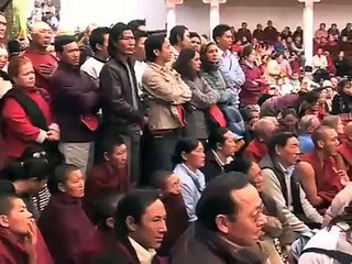 Shoton Festival in Dhasa (Tibetan Yogurt Festival)