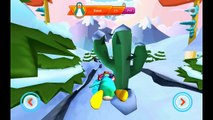 Club Penguin Sled Racer Gameplay