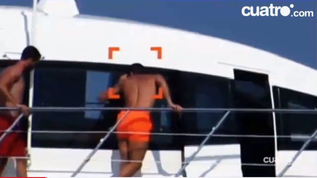 Cristiano Ronaldo en vacances à Saint Tropez