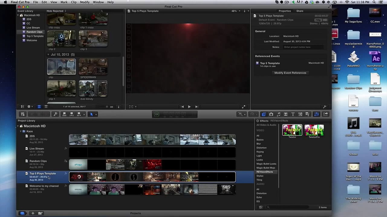 How To Use Twixtor in Final Cut Pro X