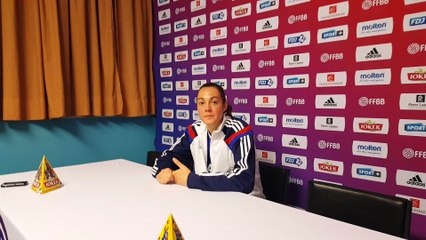 Arras: Sarah Michel, l'ancienne Demoiselle, en interview après France - Italie