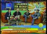 Club Beatlemaníaco de El Salvador: Entrevista TV a Eduardo carbone