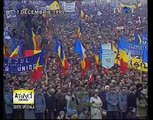 Corneliu Coposu huiduit la Alba Iulia 1 decembrie 1990