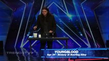 America's got talent 2015 | Performer Squirts Milk Out of His Eyes | Auditions SS10 Week 2