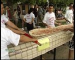 264 metri la pizza più lunga del mondo