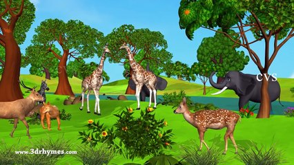 Lion and Rabbet Story in Telugu -  3D Animation Panchatantra, Aesop Tales for children
