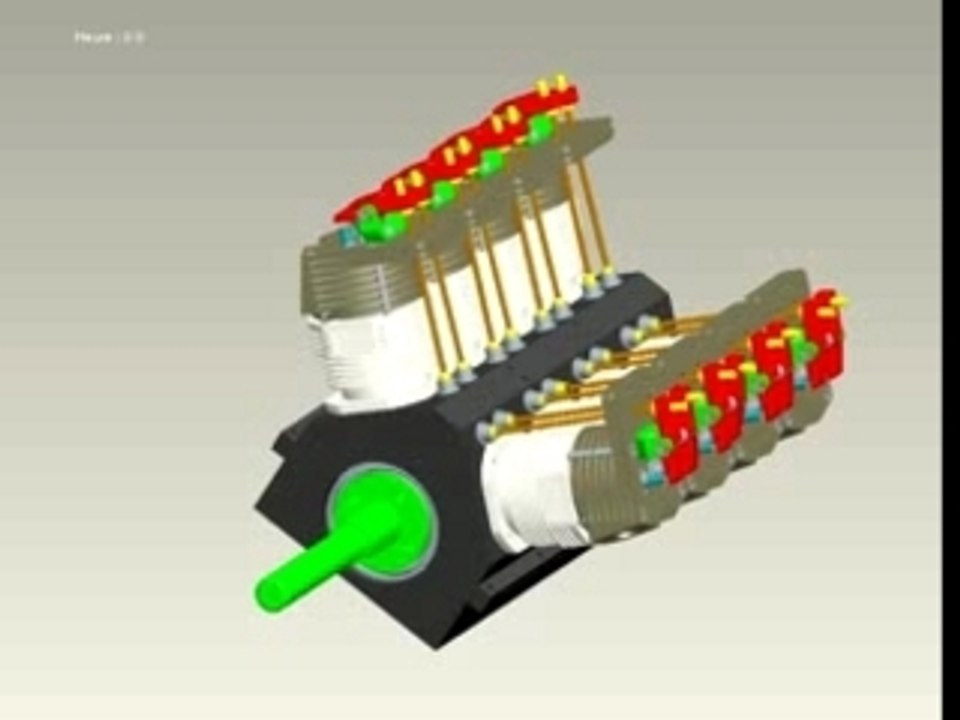 ASSEMBLAGE MOTEUR V8