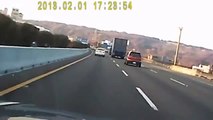 Prevrtanje kamiona na autocesti ( Saobraćajna Nesreća )
