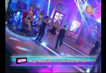 Maju Mantilla sorprende con imitación a Yuri en "Al aire"