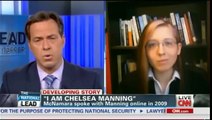 Discussing Chelsea Manning on CNN's The Lead with Jake Tapper (22 Aug 2013)