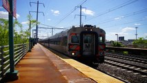 New Jersey Transit : Various Trains Stopping & Bypassing Elizabeth Station