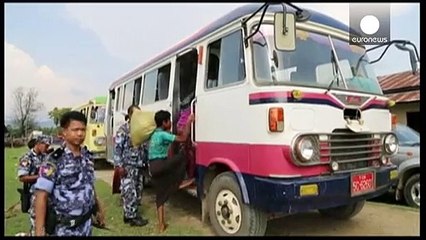 Un groupe de 700 migrants débarqués en Birmanie