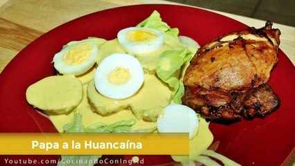 PAPA A LA HUANCAINA - COCINA PERUANA - RECETA FACIL