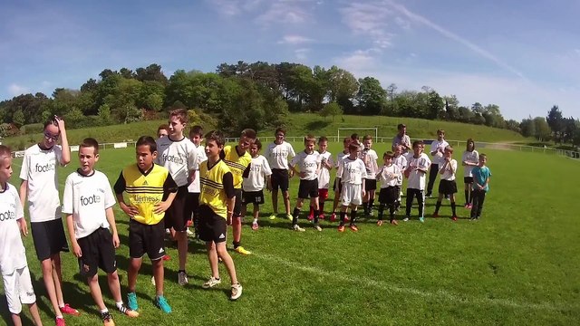 Jeunes du Groupement mis à l'honneur lors du match Seniors contre Séné video-2