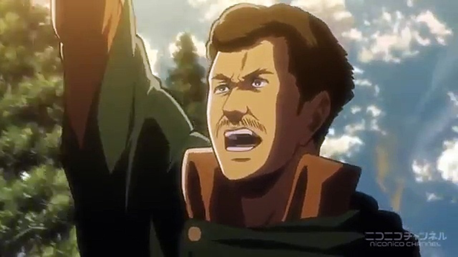 進撃の巨人22話 新しい奇行種の走り方w Video Dailymotion