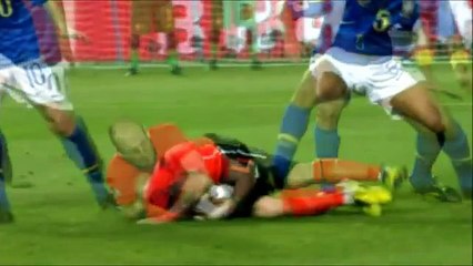 【ワールドカップの伝説】西村雄一 主審の一発レッド（2010ブラジルvsオランダ）の凄さ