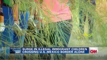 Surge in child immigrants crossing U.S.-Mexico border