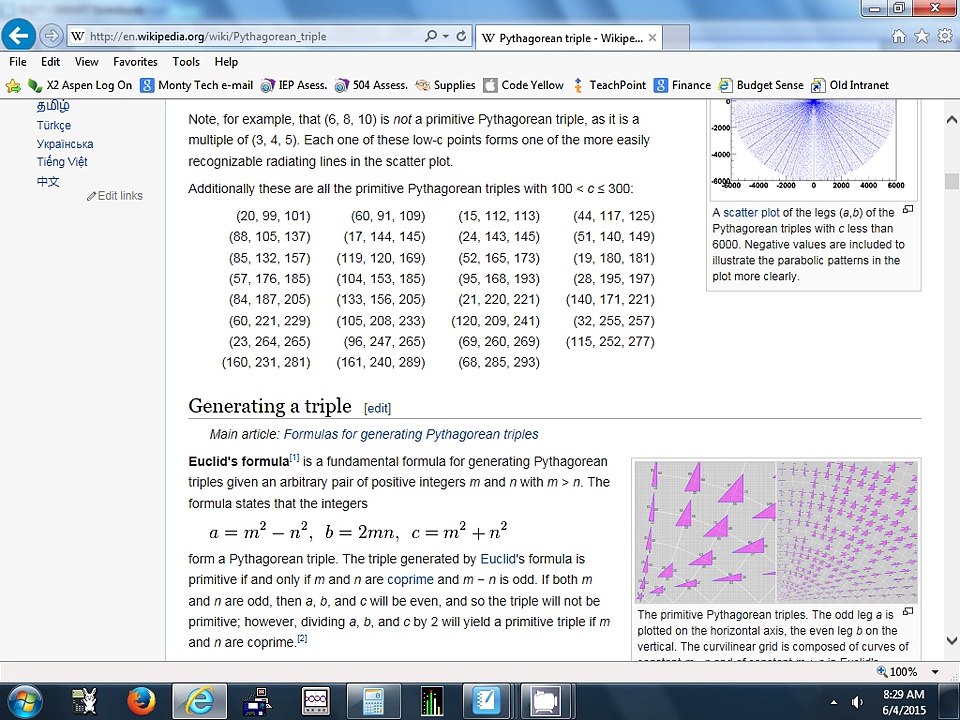 9.2 Pythagorean Theorem 6-4-15