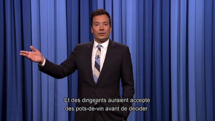 Tonight Show - Jimmy Fallon revient sur l'actu de la FIFA - Emission du 2 Juin sur MCM