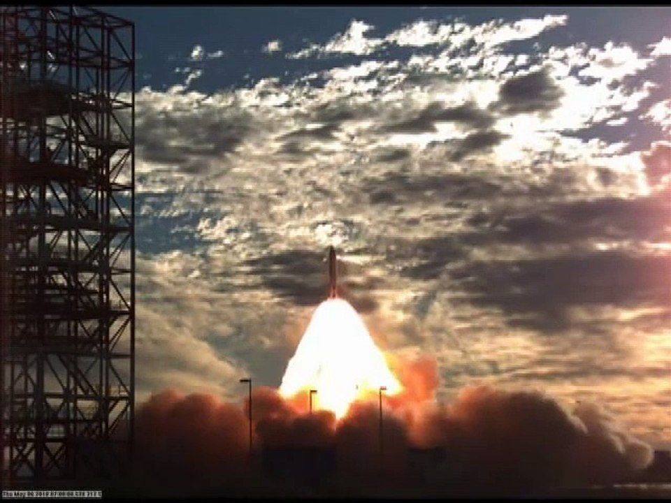 Nasa test -  High Tech abort System - music T.A.T.U Outer Space