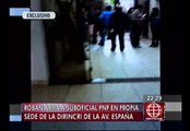 Roban pistola a policía en plena sede de la Dirincri