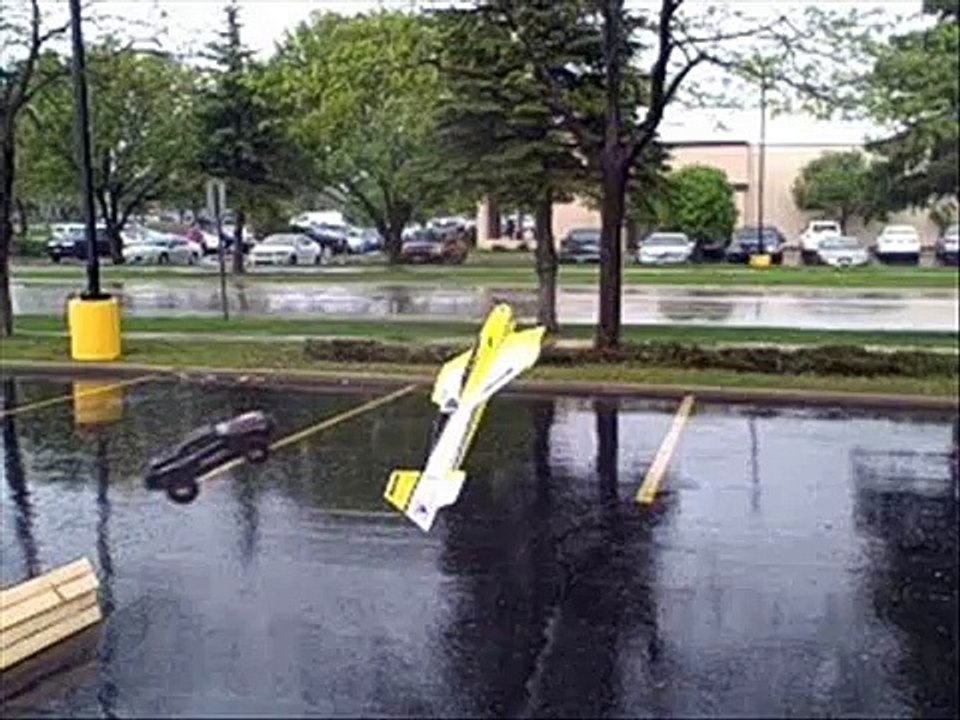 Traxxas Slash 4x4 Destroys Rc Plane  ''Carnage''