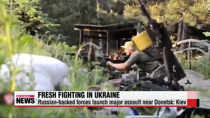 Fighting flares up again in eastern Ukraine