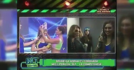 Brunella Horna se burla de la coronación de Laura Spoya (VIDEO)
