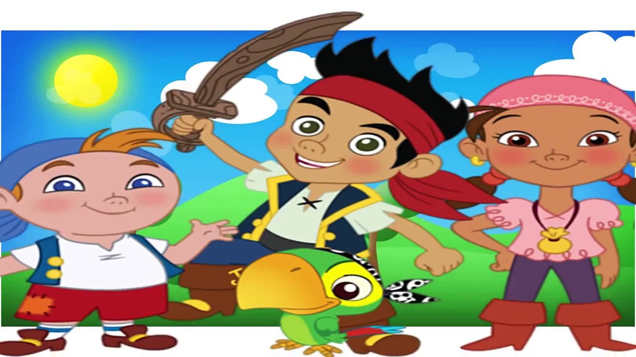 Jake and the Neverland Pirates Finger Family Cartoon Animation Nursery Rhymes For Children