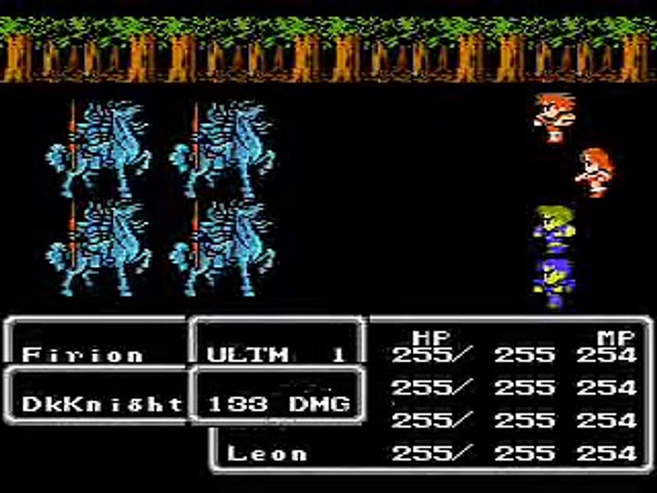 Final Fantasy 2 (NES) - How to beat the Dark Knights
