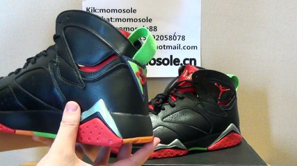 Authentic Air Jordan 7 Marvin the Martian