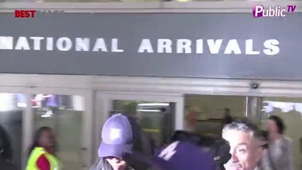 Exclu Vidéo : Naomi Campbell : Une globe-trotteuse arrive à LA