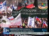 Chile: profesores cumplen 3 días de paro nacional