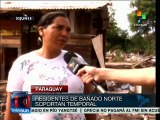 Paraguay: inundaciones en Bañado Norte afecta a miles de familias