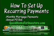 QuickBooks How To Set Up Recurring Loan Payments and more