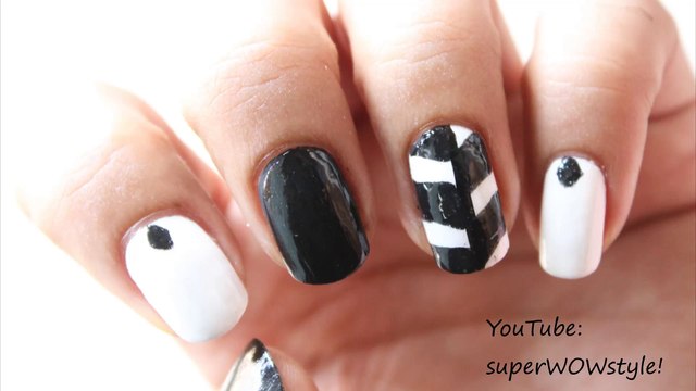 ONE MINUTE - Nail Art !! ✦ Easy Nail Designs to Do - by superwowstyle