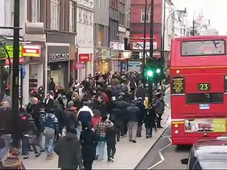 "Bus-Fahrt durch die Regent-und Oxford-Street"London-Live Video von Wolfgang Schmökel