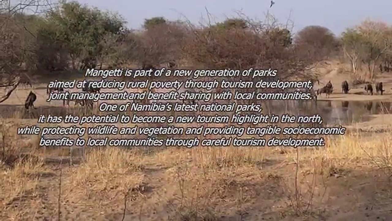 The new Mangetti Nationalpark Namibia [Afrika]