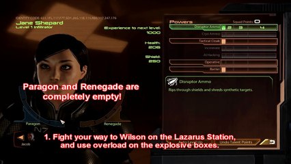 Mass Effect 2: Infinite Paragon/Renegade Glitch