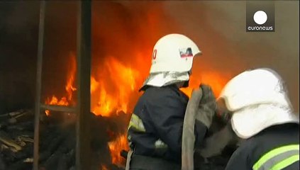 Heavy fighting in eastern Ukraine despite ceasefire