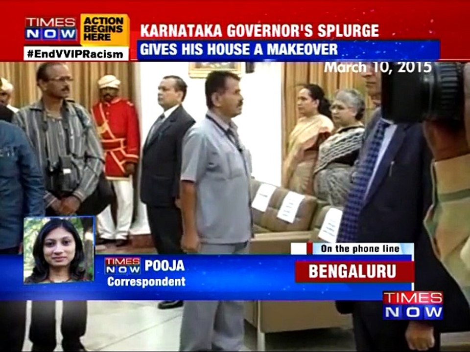 Karnataka Governor's splurge