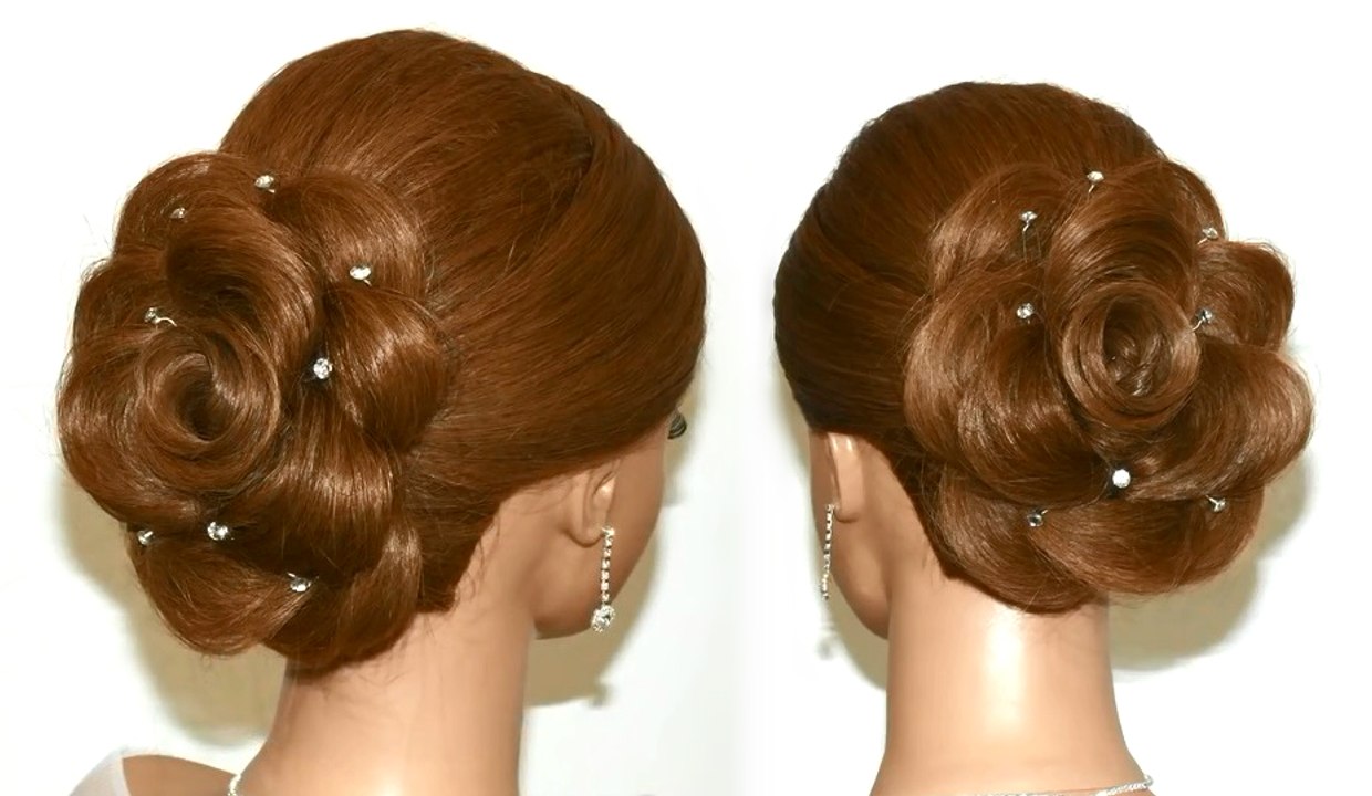 Elegant Hair Rose Tutorial