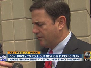 Ducey to roll out new K-12 funding plan